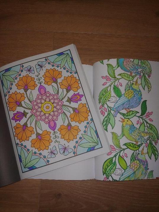 Colouring in books